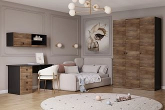 детская Банни-10 Дуб Мореный