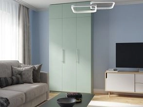 Калифорния-3 с антресолью Пастельный Зеленый