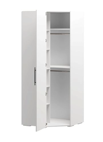 Шкаф угловой Мори-Хелена-2 Белый - фото 4