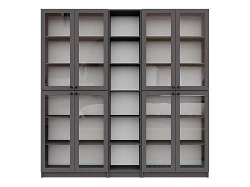 Шкаф для книг Билли Стольмин 30 Графит - фото 4