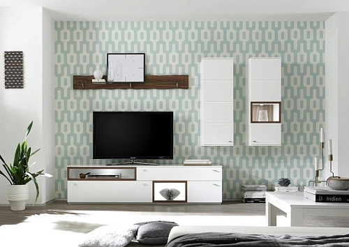 Стенка Луна-4 МДФ - фото 1