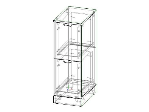 Комод Генри-7 МДФ Черный - фото 3