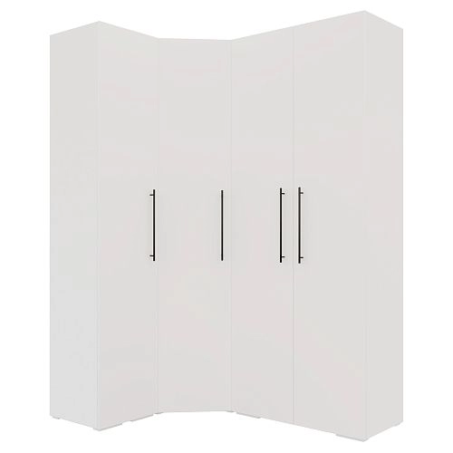 Шкаф угловой Калифорния-Стиль-11 Белый - фото 3