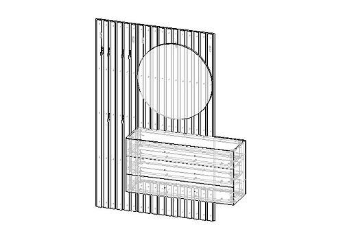 Прихожая Неаполь-1 Кашемир - фото 4