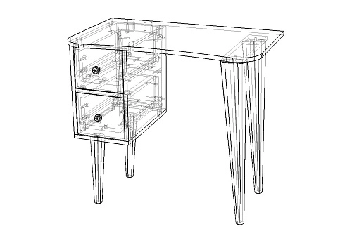 Письменный стол JAMES - фото 2