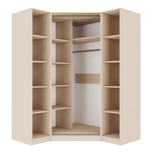 Шкаф угловой Ромео-10 Сатин - фото 3