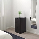 Комод Генри-5 МДФ Черный