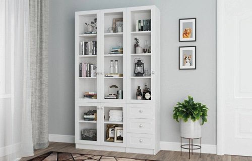 Шкаф для книг Билли-41 - фото 1