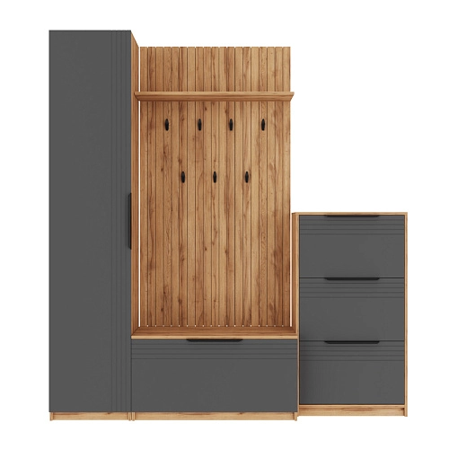 Прихожая Астрис-3 Графит - фото 3