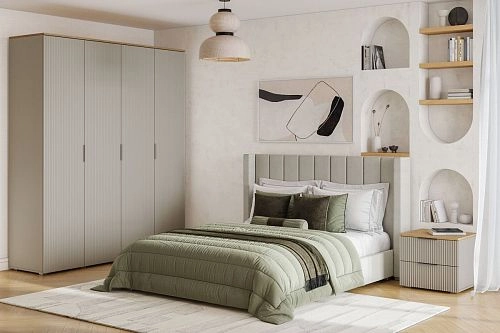 Спальня Салерно-1 Кашемир - фото 1