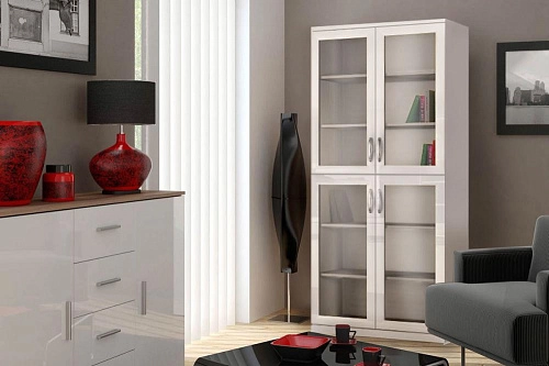 Книжный шкаф Моне 2.2 МДФ - фото 1