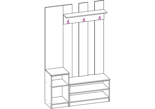 Прихожая Любава-5 - фото 2