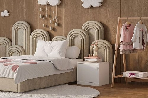 Тумба прикроватная Скарабей-1 Белый - фото 1