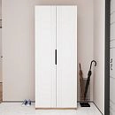 Шкаф распашной Астрис-1 с зеркалом Графит