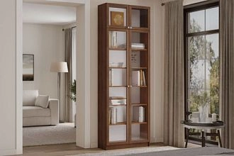 для книг Билли с антресолью-20 Орех Экко