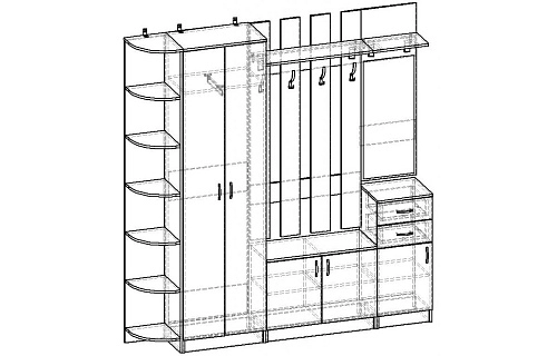 Прихожая Горизонт-5М - фото 2