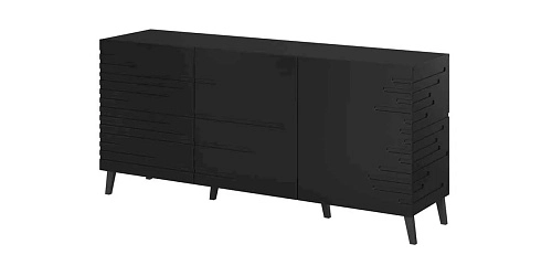 ТВ тумба Нова-1 Черный - фото 1