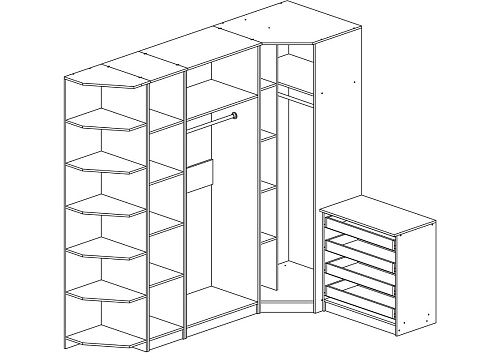 Прихожая Меркурий-4 - фото 2