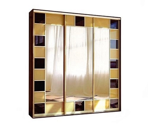 Шкаф-купе Звездочет - 3 с вешалкой (102КЕМ) - фото 2