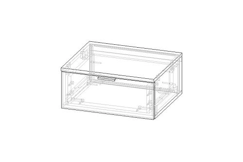 Спальня Салерно-2 Белый - фото 5