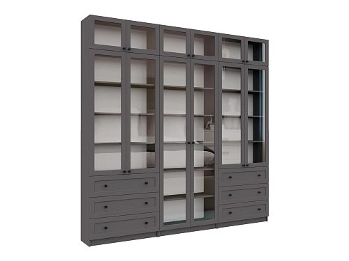 Шкаф для книг Билли Стольмин 54 Графит - фото 3