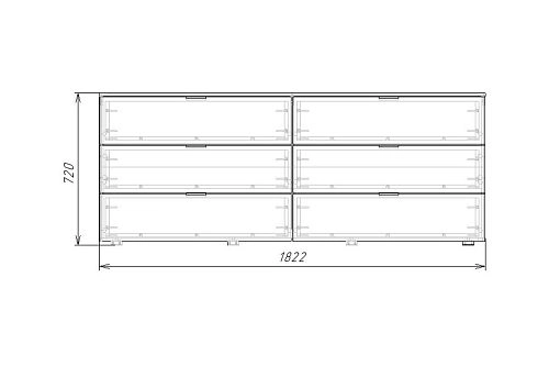 Комод Тоди-6 Белый - фото 4