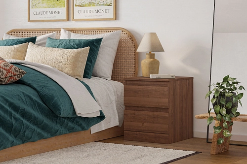 Тумба прикроватная Стефани Мальм Орех Экко - фото 1