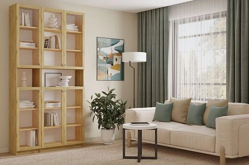 Шкаф для книг Билли-109 Дуб Золотистый - фото 1