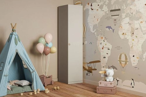 Шкаф распашной Скарабей-1 Кашемир - фото 1