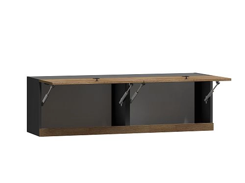 Антресоль Банни-3 Дуб Мореный - фото 4