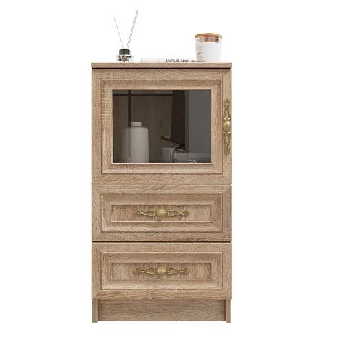 Тумба прикроватная Карлос-014 Дуб Сонома - фото 3