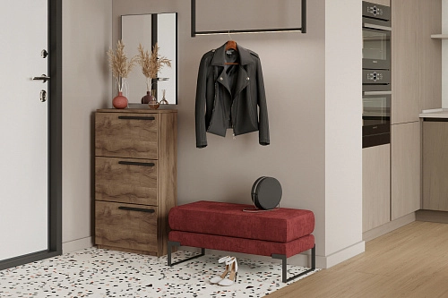 Обувница Лорена Пакс-3 Дуб Табачный - фото 1