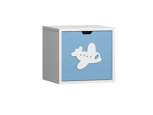 Стеллаж KIDS 15 Пастельно-Синий - фото 2