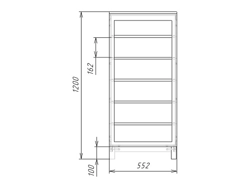 Стеллаж Техас-4 МДФ - фото 4