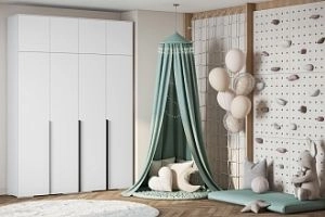 Солфорд 4 с антресолью Белый