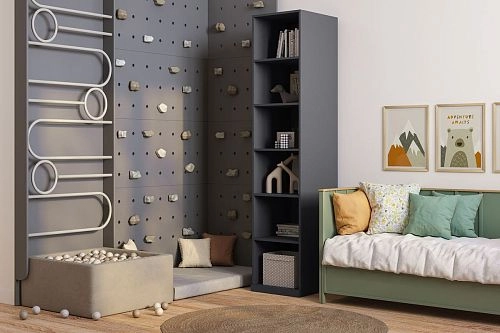 Стеллаж Стрекоза Графит - фото 1