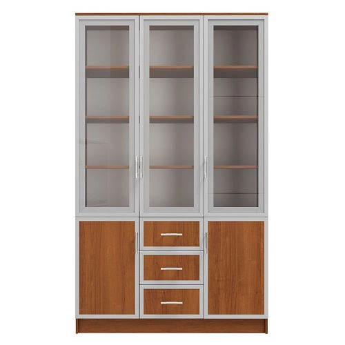 Книжный шкаф Альма-17 Орех Экко - фото 3