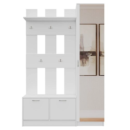 Прихожая Ольга-4 Белый - фото 2