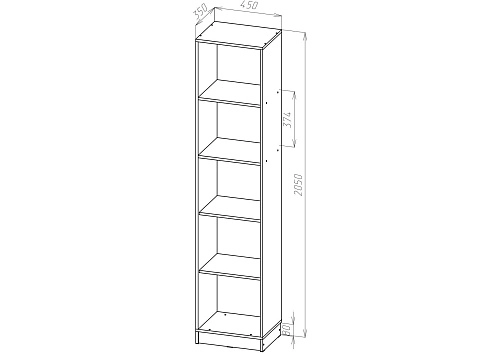 Стеллаж Сокол-15 - фото 2