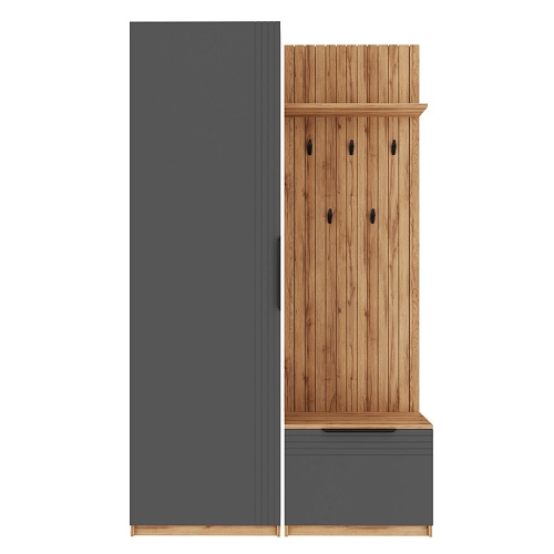 Прихожая Астрис-1 Графит - фото 3