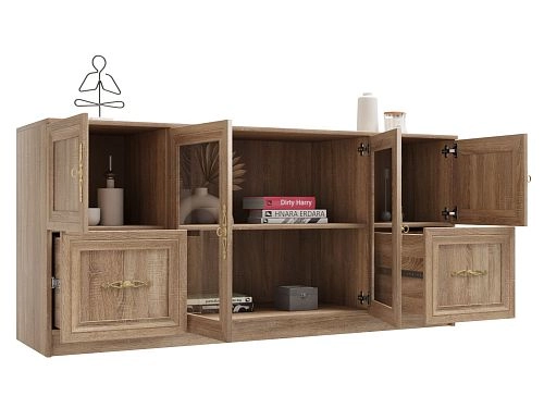 Комод Карлос-071 Дуб Сонома - фото 4