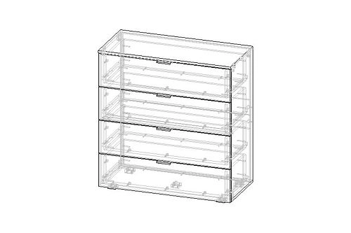 Спальня Салерно-3 Кашемир - фото 4