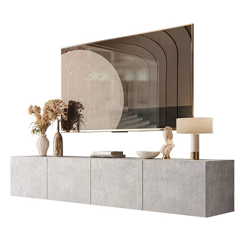 ТВ тумба Виго-1 Ателье Светлое - фото 2