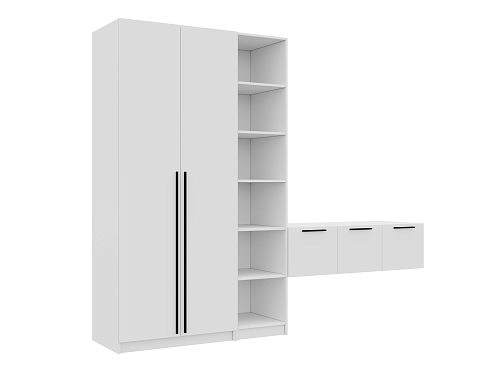 Стенка Лорена Пакс ТВ-стенка 14 Белый - фото 4