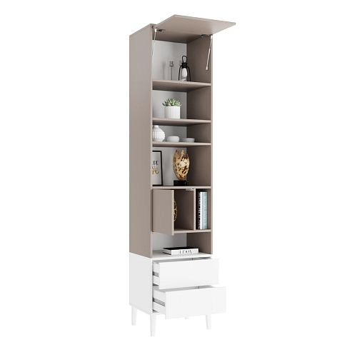 Стеллаж Скарлет-6 Белый - фото 2