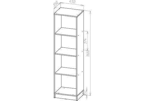 Стеллаж Сокол-17 - фото 2