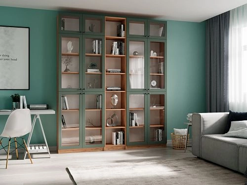 Шкаф для книг Билли Стольмин 32 Шарли Green - фото 1