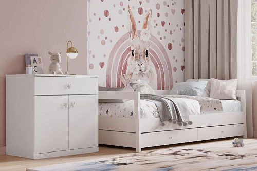 Комод Банни-1 Белый - фото 8