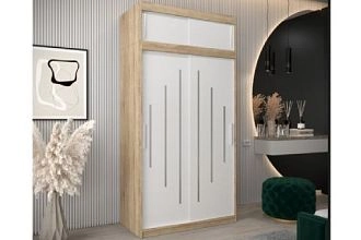 Валмиера-2А new Дуб Сонома/Белый