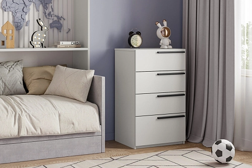 Комод Лорена Пакс-2 Белый - фото 1